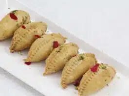 Gujiya has a special significance on Holi.