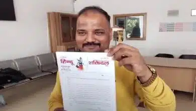 Complaint against the president of Hindu Shakti Dal in Sambhal