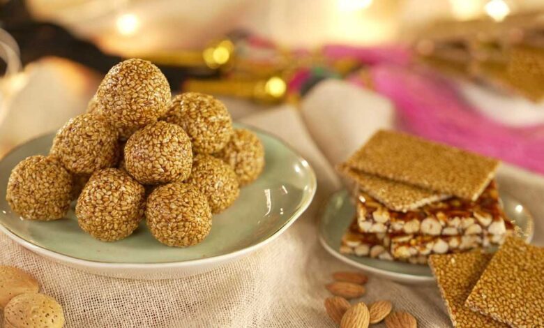 Homemade Til ki Chikki a sweet dish for every festival