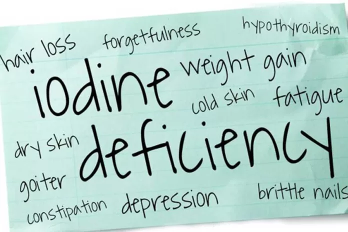 Iodine deficiency is a global health problem