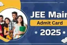 JEE Main 2025 Admit card released for session 1 to be held on January 28-30