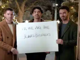 Nick Jonas and his brothers announce Christmas comedy movie
