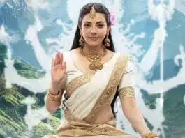 Kajal Aggarwal's first look as Goddess Parvati from Kannappa film revealed