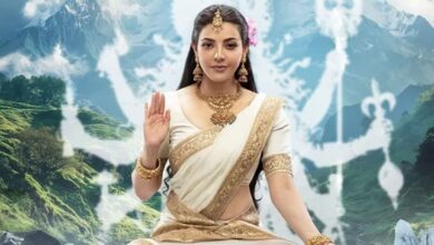 Kajal Aggarwal's first look as Goddess Parvati from Kannappa film revealed