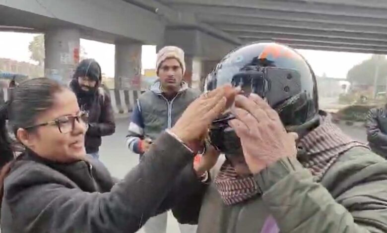 Campaign for road safety in Kannauj