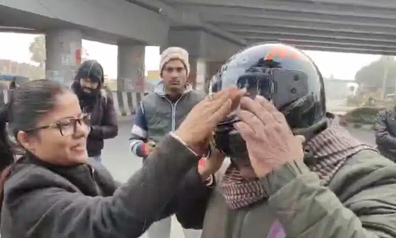 Campaign for road safety in Kannauj