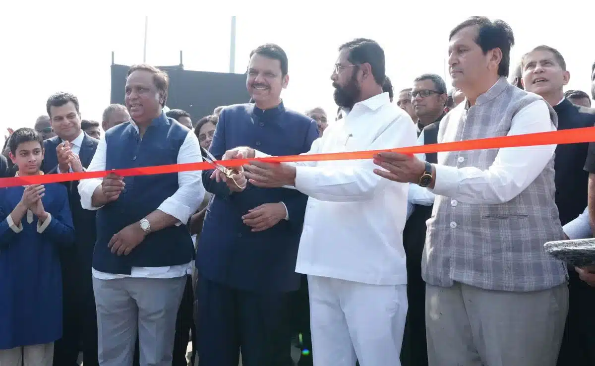 Maharashtra CM Devendra Fadnavis inaugurated North Channel Bridge today