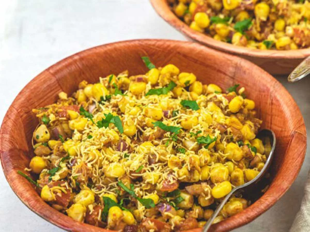 Mix Sprouts Corn Chaat Recipe Nutritious and Delicious Breakfast