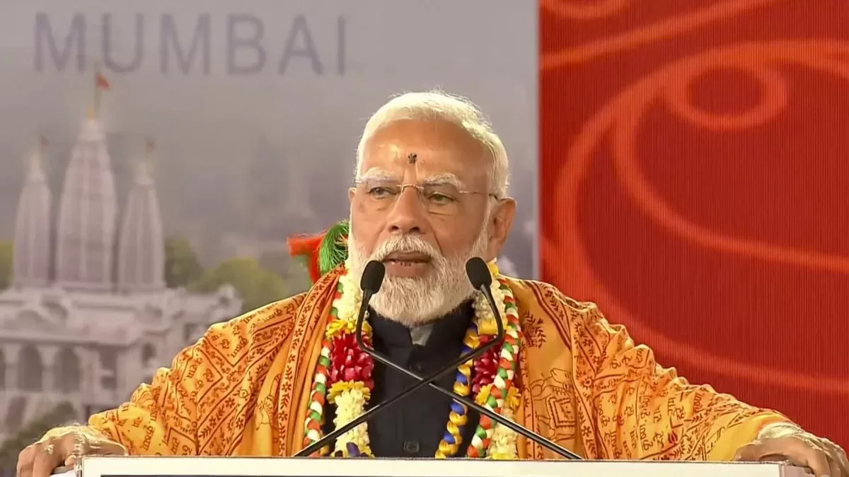 PM Modi inaugurates ISKCON temple in Mumbai