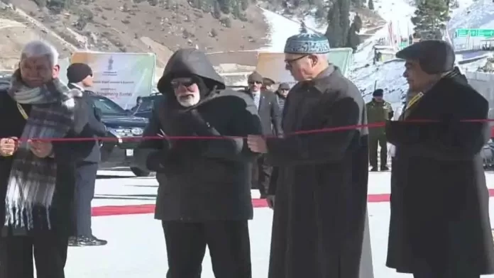 PM Modi inaugurates 6.5 km long Sonamarg tunnel in mega infra boost for Jammu and Kashmir