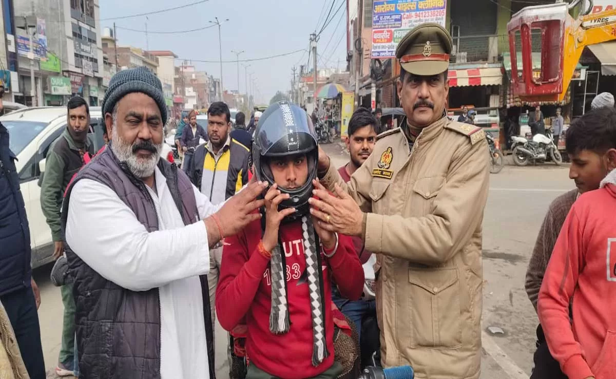 Sambhal police launched a strict campaign