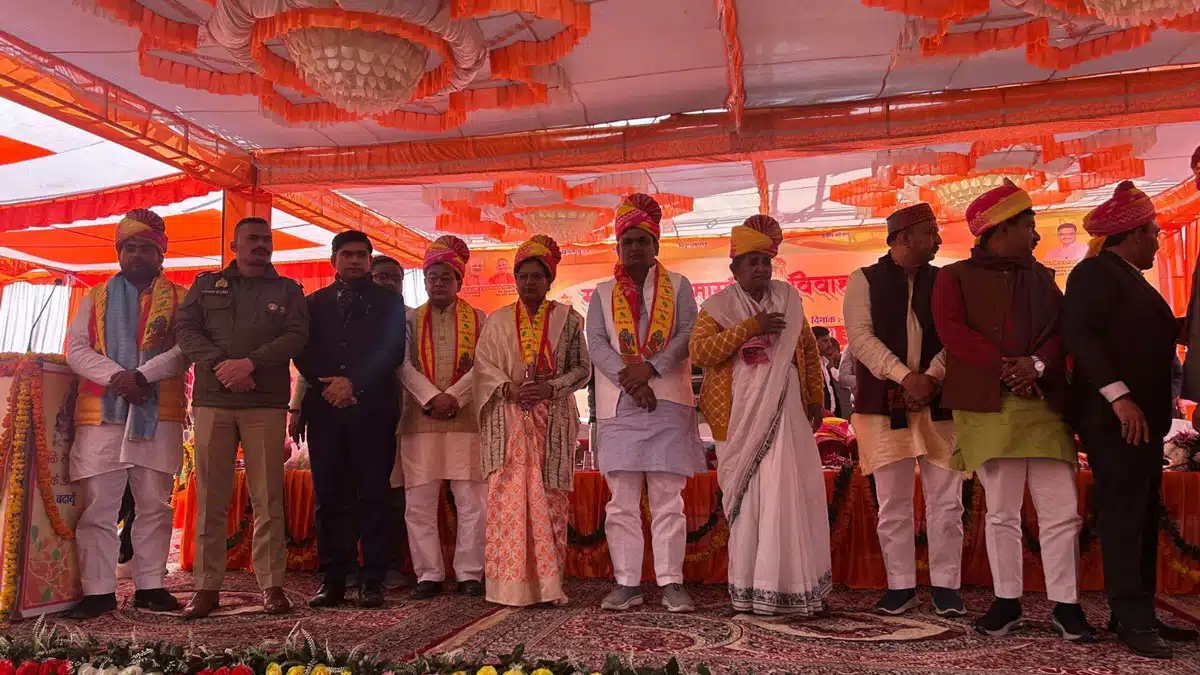 mass marriage program organized in Sambhal