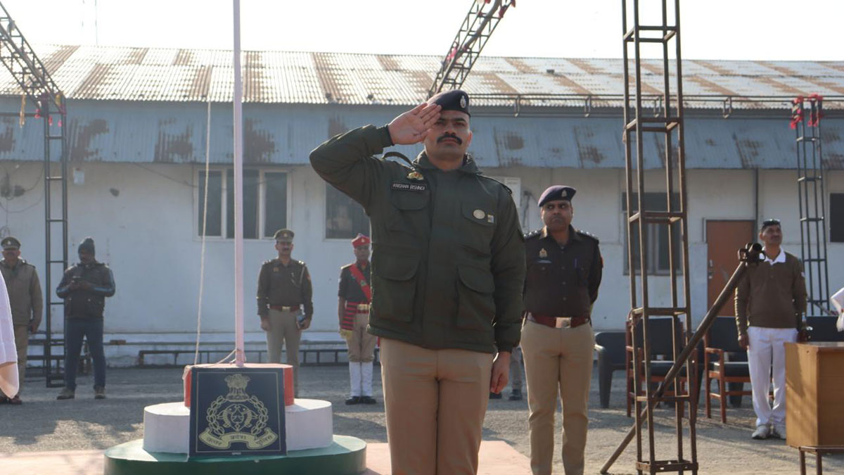 Republic Day parade concluded in Sambhal