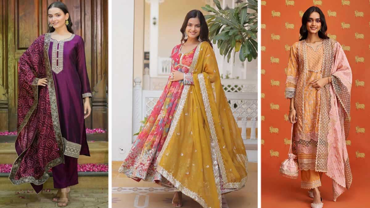 These designs of salwar suit are best for festivals and party look