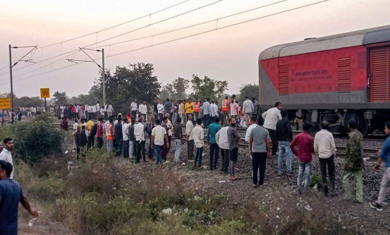 Jalgaon: Train accident in Jalgaon, Maharashtra, 13 passengers died