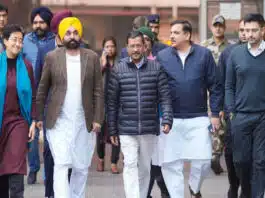 Arvind Kejriwal held a meeting with Punjab CM Bhagwant Mann and party MLAs.