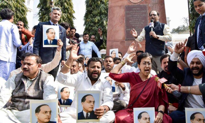 Atishi wrote a letter to the speaker on the suspension of AAP MLAs