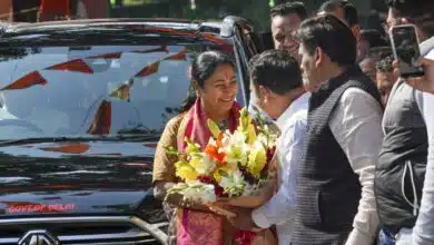 CM Rekha Gupta attends meeting on law and order situation in Delhi