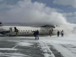 Delta Airlines plane crashes in Toronto, 19 people injured