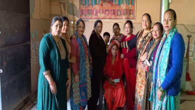 Mahila Shakti Sangathan in Sambhal supported the marriage of a needy girl.