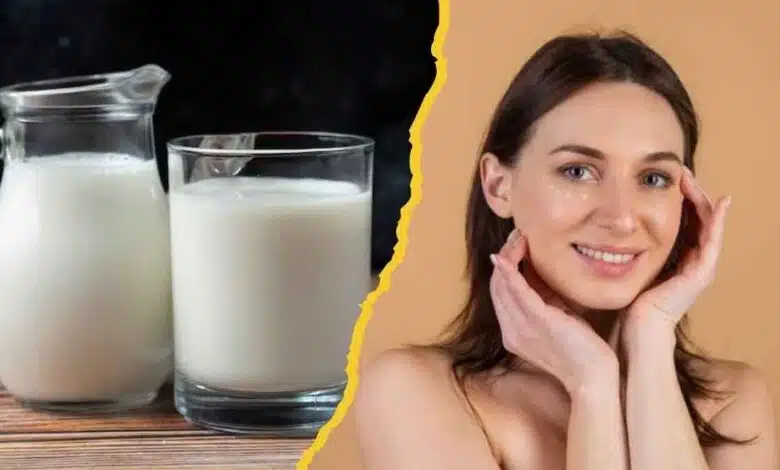 Mix it with raw milk and apply in the morning, golden glow in 15 days!