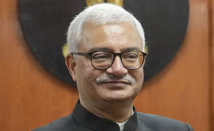 Former Haryana Chief Secretary Vivek Joshi takes charge as Election Commissioner