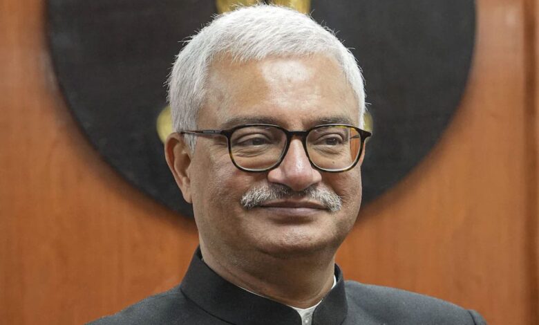 Former Haryana Chief Secretary Vivek Joshi takes charge as Election Commissioner