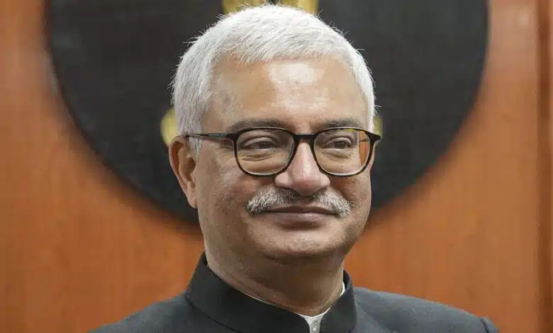 Former Haryana Chief Secretary Vivek Joshi takes charge as Election Commissioner