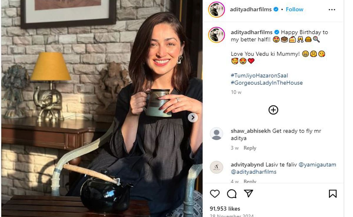 Yami Gautam 1 Yami Gautam gave priority to her son's privacy