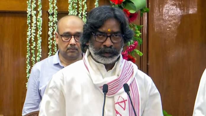 JMM passes 50-point resolution rejecting CAA, UCC, NRC in Jharkhand