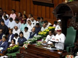 Karnataka Assembly passed a bill giving 4 percent reservation to Muslims in public contracts