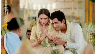 Aditi Rao Hydari and Siddharth's