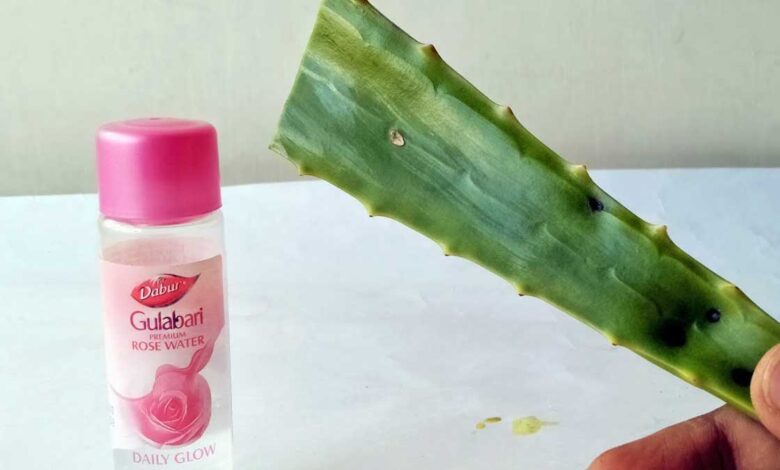 Aloe Vera Gel and Rose Water: The Ultimate Beauty