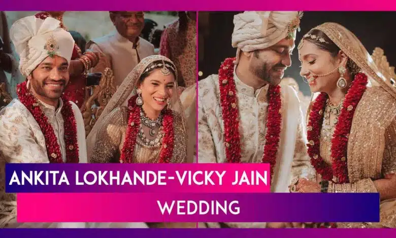 Ankita Lokhande and Vicky Jain's Mumbai wedding