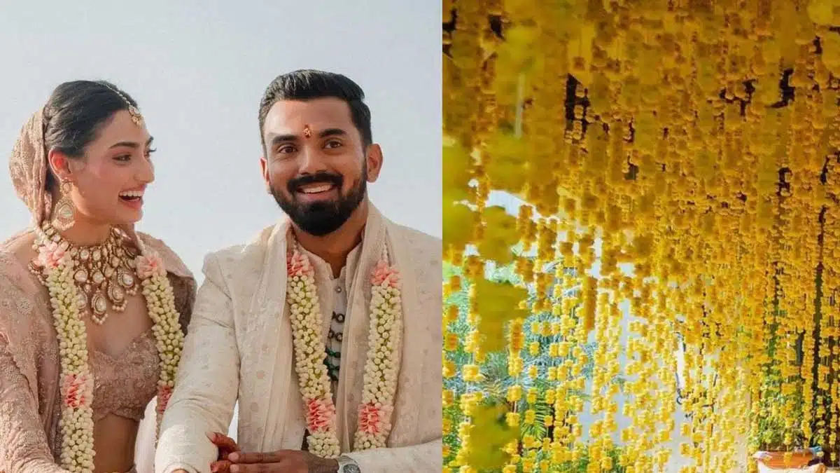 Athiya Shetty and KL Rahul's Khandala wedding.