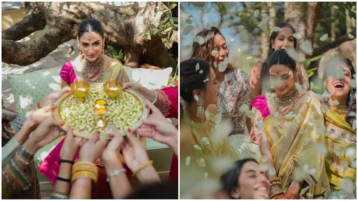 Athiya Shetty and KL Rahul's Khandala wedding.