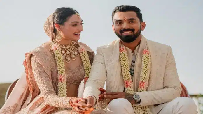 Athiya Shetty and KL Rahul's Khandala wedding.