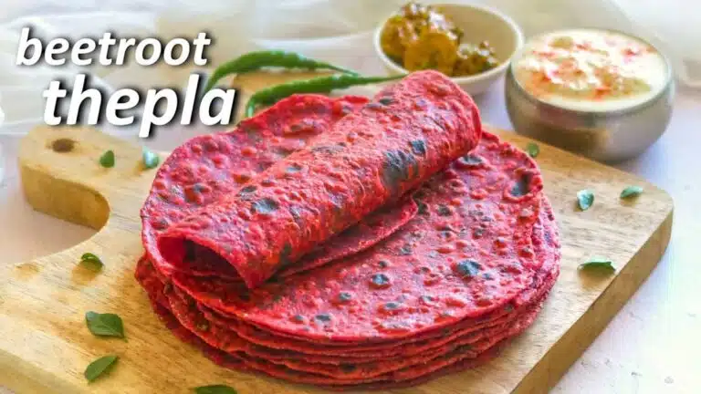 Beetroot Paratha (पनीर स्टफिंग के साथ) बनाने की बेहतरीन रेसिपी और पूरी जानकारी
