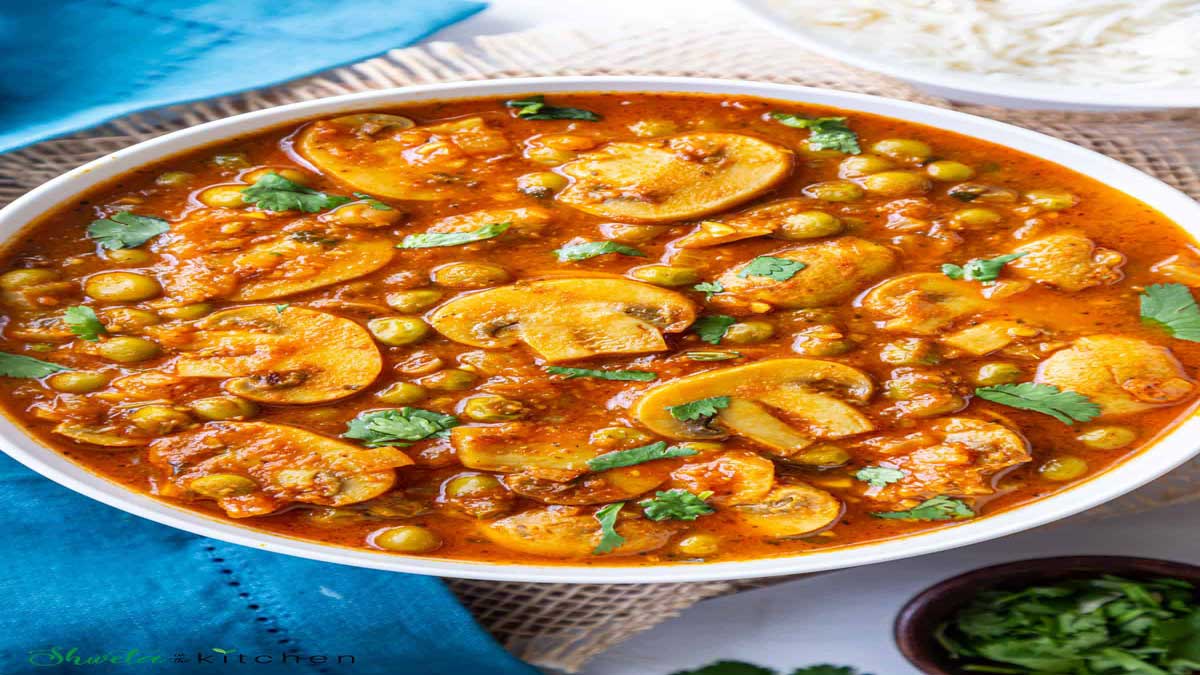 Best Matar Mushroom Recipe
