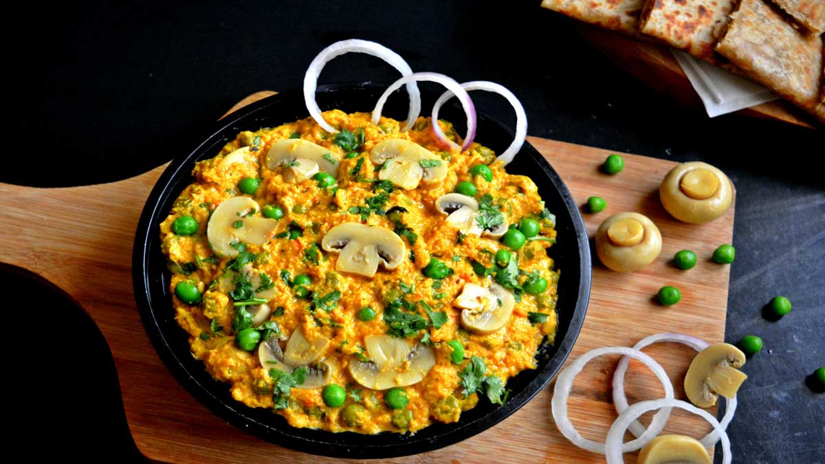 Best Matar Mushroom Recipe