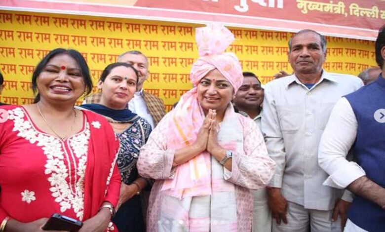 Delhi CM organized a Jana Sabha Samaroh