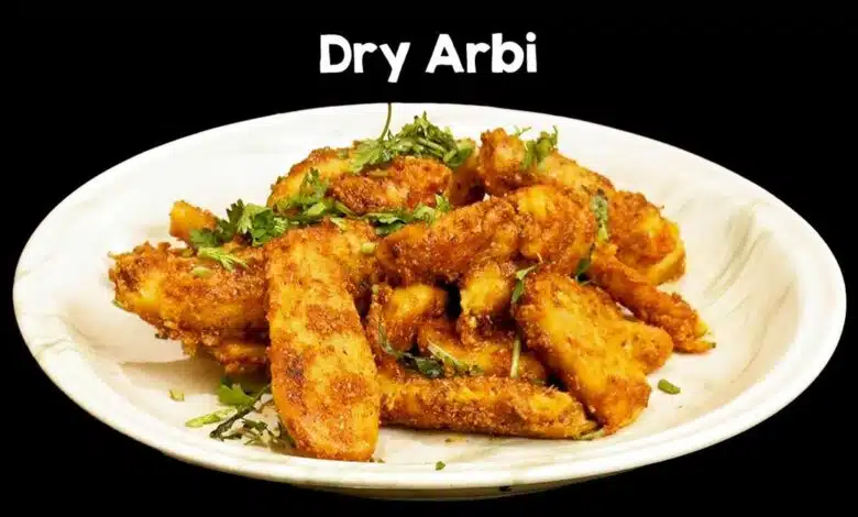Crispy and Delicious Dry Arbi Fry Recip
