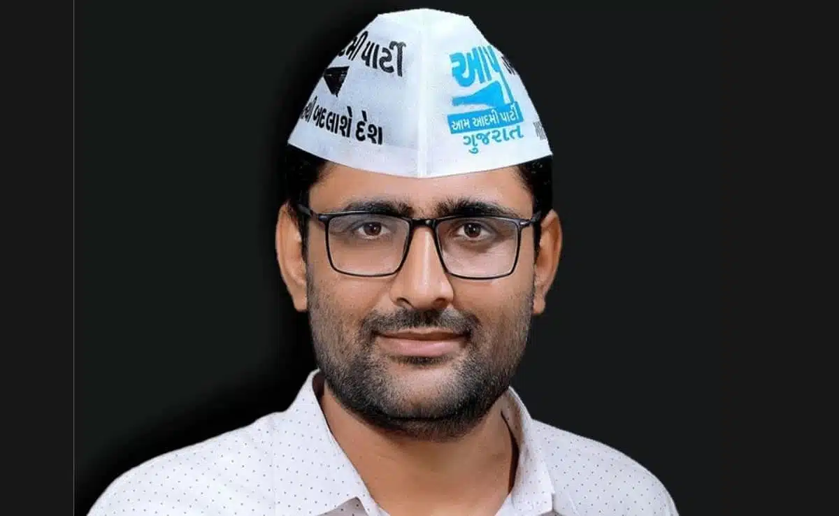 AAP fields Gopal Italia for Visavadar bypoll in Gujarat