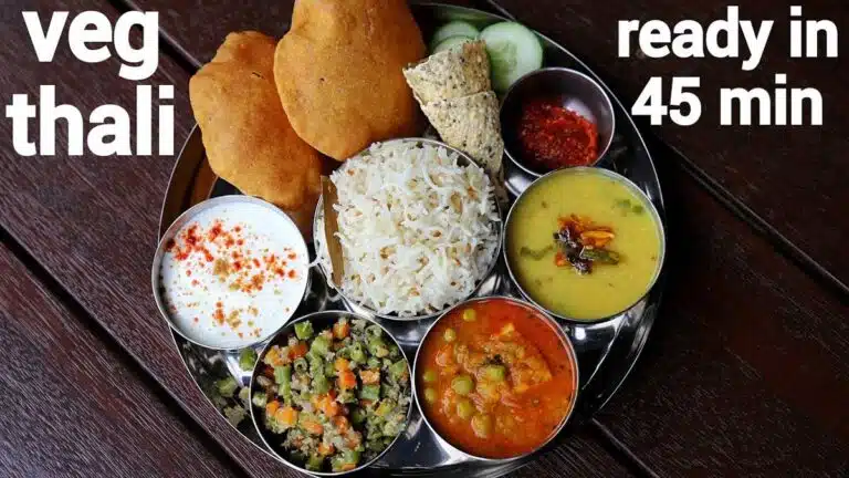 घर पर स्वादिष्ट Veg Thali कैसे बनाएं? संपूर्ण गाइड