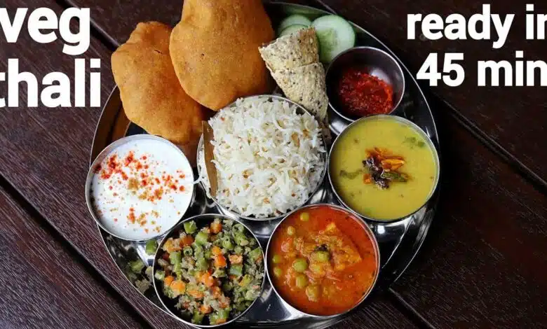 How to Prepare a Delicious Veg Thali at Home?