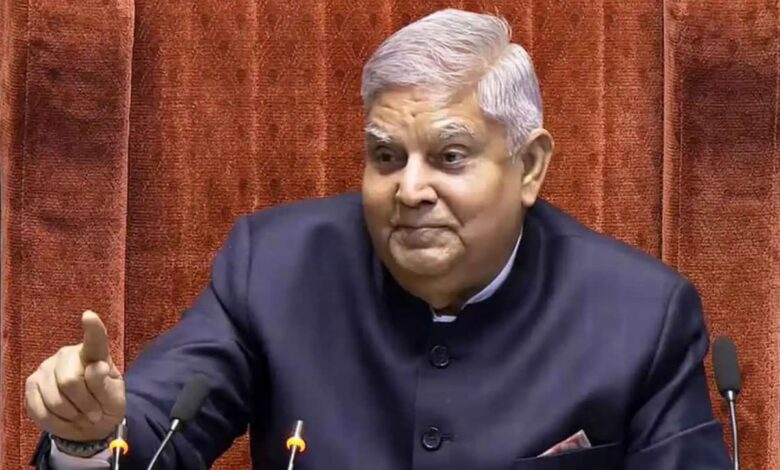 Vice President Jagdeep Dhankhar's health deteriorated, admitted to AIIMS due to chest pain