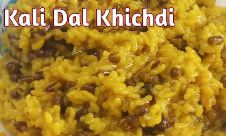 Delicious Recipe for Kali Dal Khichdi