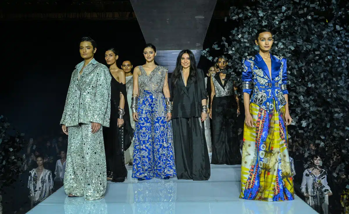 Lakme Fashion Week 2025: Ananya Panday walks the ramp for Anamika Khanna's LFW show