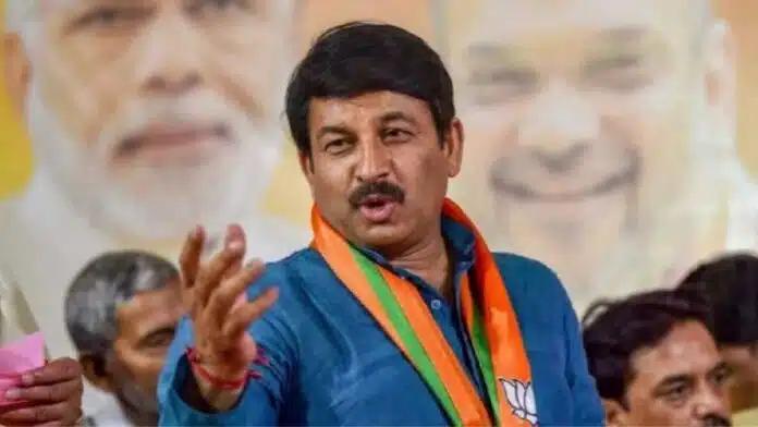 Manoj Tiwari targeted the opposition of AAP