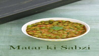 Best Recipe for Making Matar Sabzi